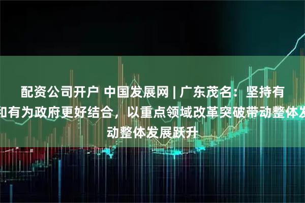 配资公司开户 中国发展网 | 广东茂名：坚持有效市场和有为政府更好结合，以重点领域改革突破带动整体发展跃升